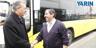 EbubekirTaşyürek Şoförlerle Görüştü