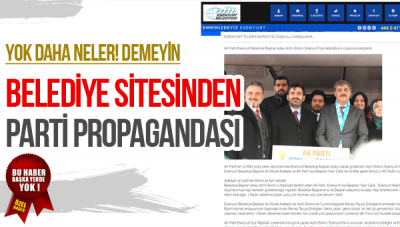 Esenyurt Belediyesi'nden Skandal Haber