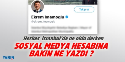 İmamoğlu Sosyal Medya Hesaplarını Değiştirdi