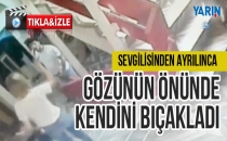 Genç kız Kendisini bıçakladı