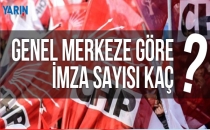 Genel Merkeze göre imza rakamı kaç ?