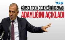 Gürsel Tekin Geleneğini bozmadı