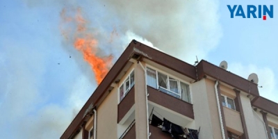 Hırsızlık İçin Evi Ateşe Verdi!