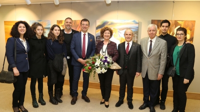 İki Başkan Sergi Açtı