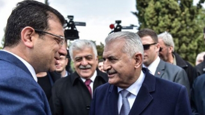 İmamoğlu İle Yıldırım İlk Kez Karşılaştı