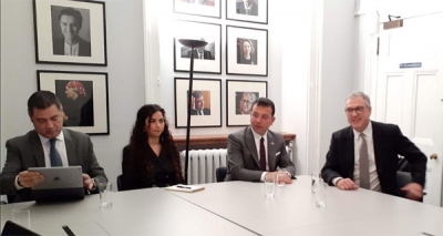 İmamoğlu Londra'da