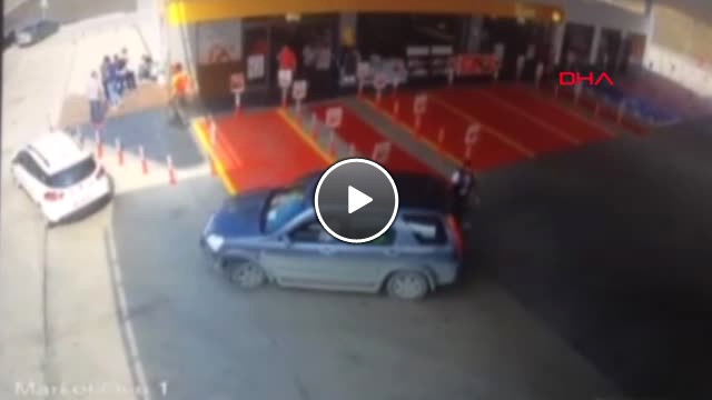 İstanbul Eyüp'te Tekstilcinin Kaçırılma Anı Kamerada