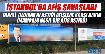 İstanbul'da Afiş Savaşları