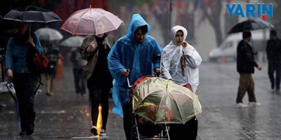 İstanbul'da Sağanak Yağmur Başladı