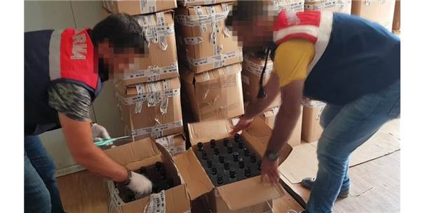 Jandarmadan Sahte İçki Operasyonu