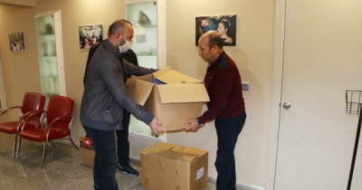 Kartal'da ki Kuaförlere Maske Desteği 