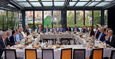 Kaymakam Meftun Dallı, Muhtarlarla kahvaltıda buluştu