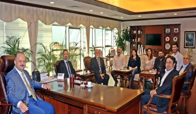 Kent Konseyi'nden Kaymakam Dallı'ya Nezaket Ziyareti