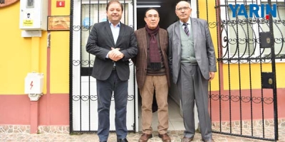 ​Kılıç 27 Yıllık Muhtarı Ziyaret Etti