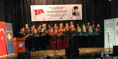 Kosova'da Çanakkale Şehitleri Anıldı 