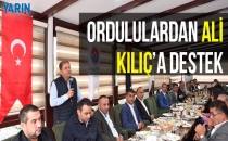 Maltepe'deki Ordululardan Başkan Ali Kılıç'a tam destek