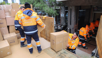 Maltepe'den Elazığ'a ikinci yardım konyovu