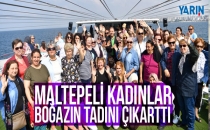 Maltepeli kadınların Boğaz keyfi