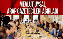 Mevlüt Uysal Arap gazetecileri ağırladı