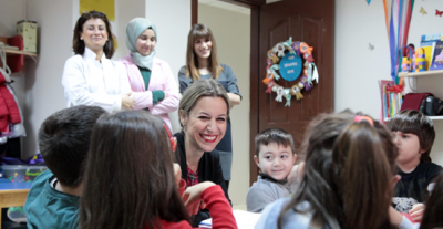 Minik Kartallılar Sağlık Taramasında