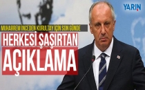 Muharrrem ince Kurultay ile ilgili önemli bir açıklama yaptı
