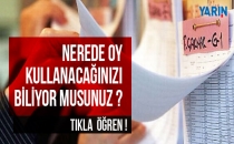 Nerede oy kullanacağınızı biliyor musunuz ?