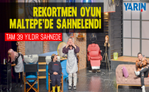 Rekortmen oyun Maltepe'de sahnelendi