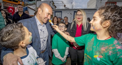 "Renkli Proje" Lale Mahallesi'nde hayatı değiştirdi