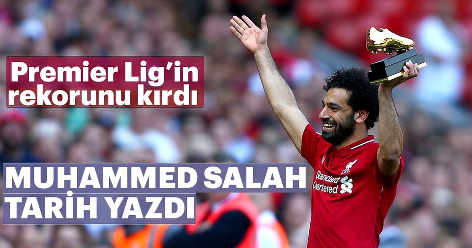Salah Premier Lig'in rekorunu kırdı