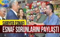 Sarıyer esnafı sorunlarını paylaştı
