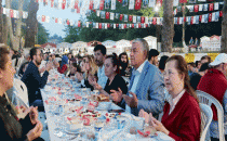 Sarıyer'de ilk iftar dualarla açıldı
