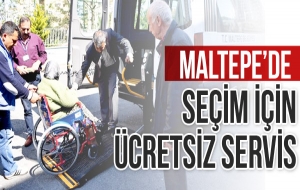 Seçim'de ücretsiz servis