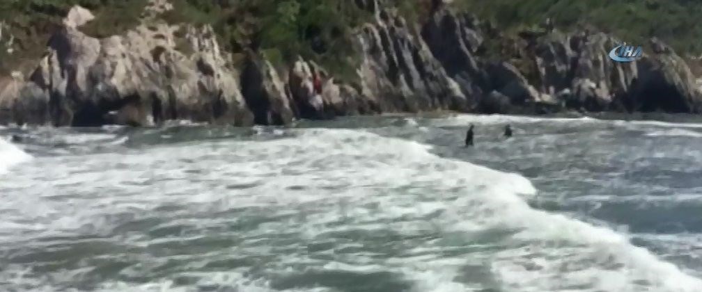 Şile'de babasıyla denize giren 10 yaşındaki çocuk boğuldu