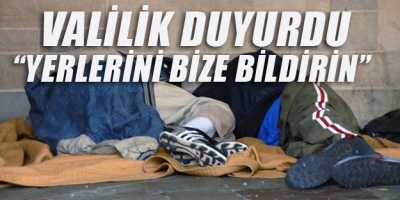 Sokakta Yaşayanların Yerlerini Bildirin
