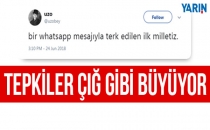 Tepkiler çığ gibi büyüyor