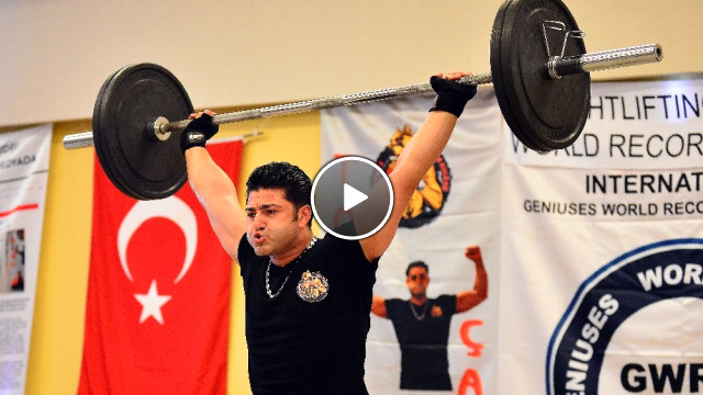 Türk Herkül Saatte 7 Ton 60 Kilogram Kaldırarak Kırılması Zor Bir Rekora İmza Attı