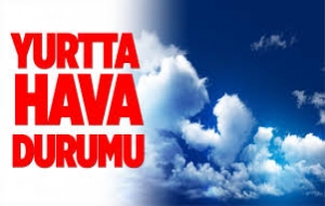 Türkiye'de bugün hava durumu