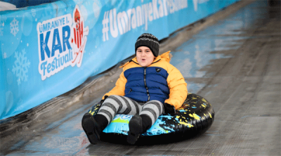 Ümraniye 1 Kar Festivali Başladı