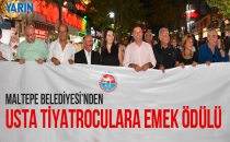 Usta tiyatroculara emek ödülü