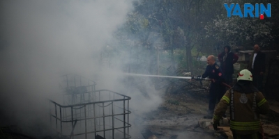 Yangın Dumanı İçinde Satışa Devam Ettiler