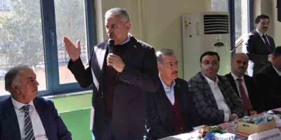 Yıldırım'dan Cemevi'ne Ziyaret