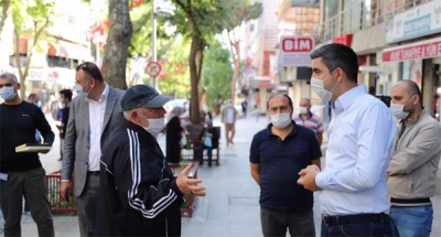 Yüksel Vatandaşlarla Bayramlaştı