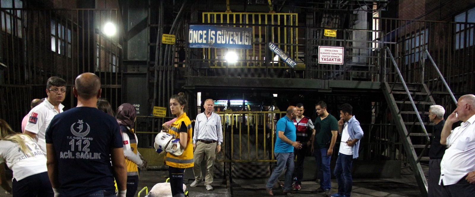 Zonguldak'ta maden ocağında göçük